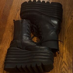 Dolls kill black Platform Boots